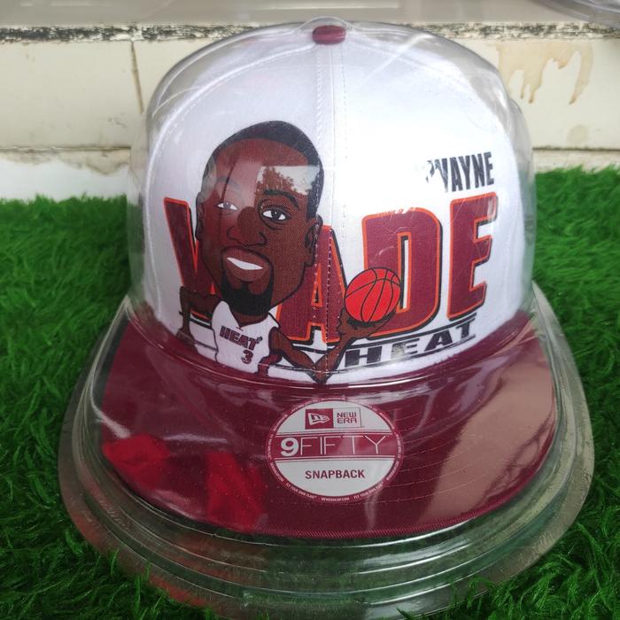 Jual Topi New Era x NBA MIAMI HEAT Dwayne Wade Jakarta Timur