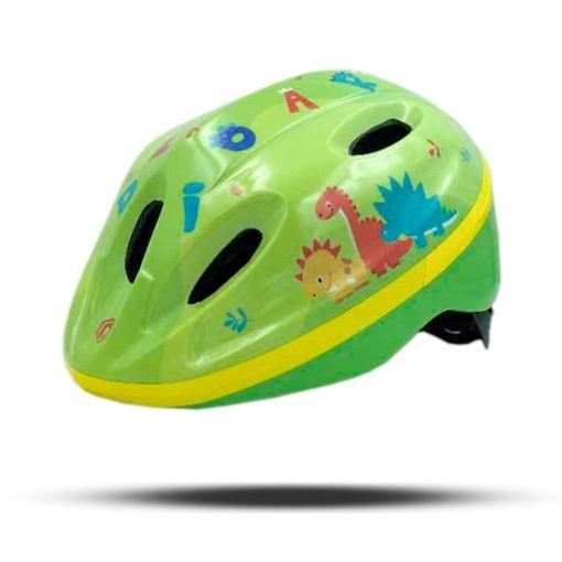 Gambar Polygon Helm Sepeda Anak Kids Dino - Hijau, S dari Rodalink Indonesia undefined Tokopedia