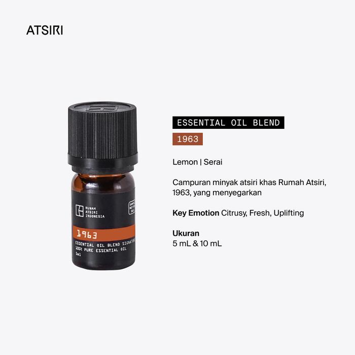 Gambar Signature Essential Oil Blend by Rumah Atsiri - 1963, 5mL dari ATSIRI SHOP undefined Tokopedia