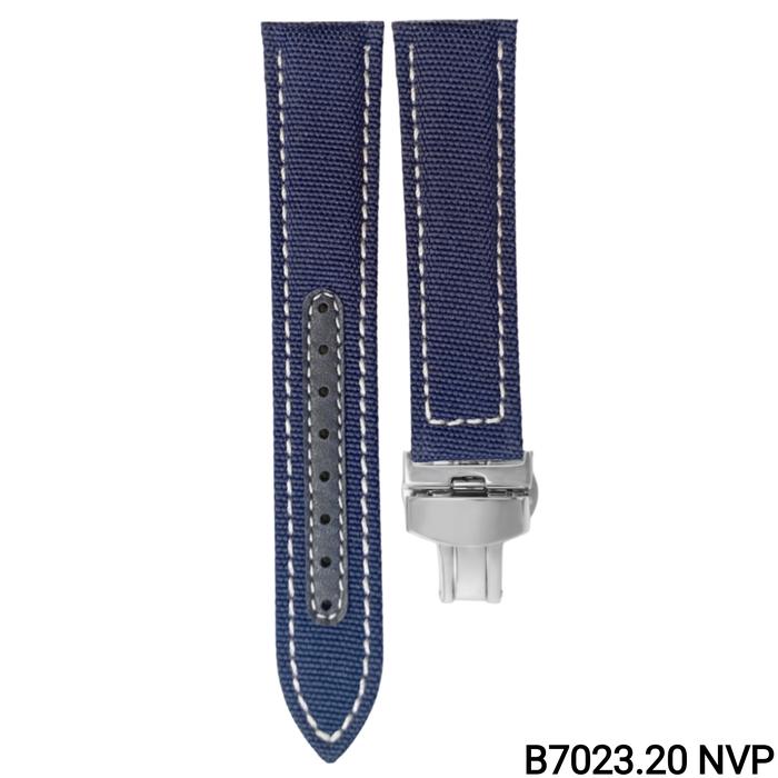 Gambar Tali Jam Tangan Omega X Swatch Replacement Strap Fabric Leather Nylon Moon Swatch 7023.20 - B 7023.20 NVP dari Watch Band N strap undefined Tokopedia