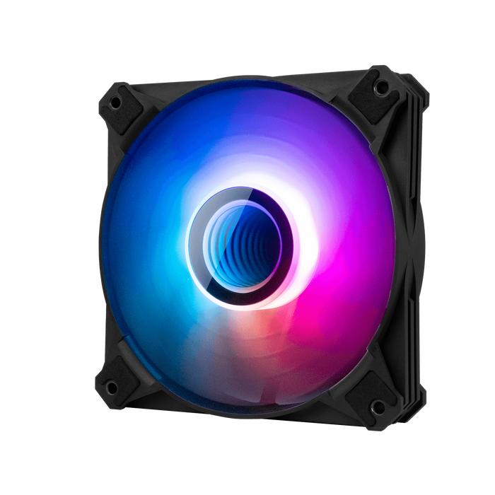 Gambar FanCase DarkFlash Infinity 8 Fan Case 3in1 + Controller 12cm ARGB Infinity8 - Hitam dari Solitaire Computer undefined Tokopedia