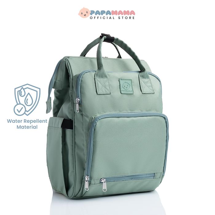 Gambar Papamama Clio Cake Series - Water Repellent Bagpack Diaper Bag - 1007 - Pistachio dari papamama_NEW undefined Tokopedia