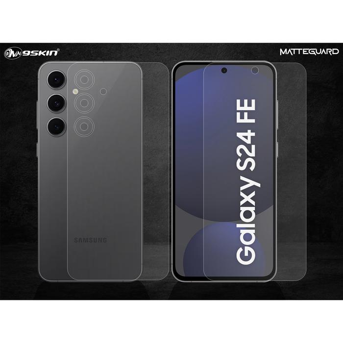 Gambar 9Skin Samsung Galaxy S24 FE Clear Glosi Matte Guard & Screen Protection Film Gel CC MGU - Screen+Back MG dari 9SKIN Premium undefined Tokopedia