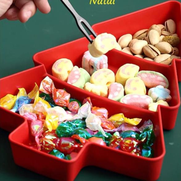 Gambar Piring Snack Natal Piring Suguhan Khas Natal - PIRING MERAH dari GALERI69 undefined Tokopedia