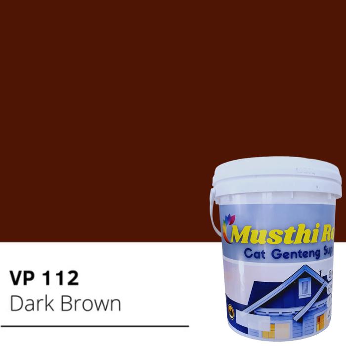 Gambar Cat Genteng 5 Kg FULL Sekelas Cat Matex Langsung Pabrik - VP112 DarkBrown dari Pabrik Cat Avipen undefined Tokopedia