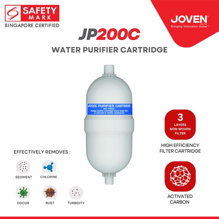 Gambar CARTRIDGE FILTER AIR JP200 JOVEN WATER PURIFIER DENGAN KARBON AKTIF dari JOVEN Electric Official undefined Tokopedia