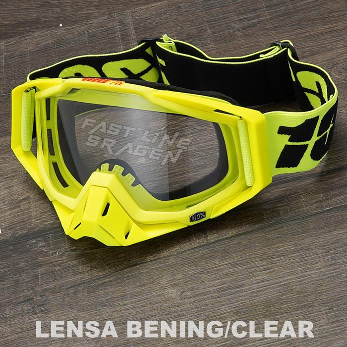 Jual Kacamata Goggles helm trail 100 Percent cross supermoto
