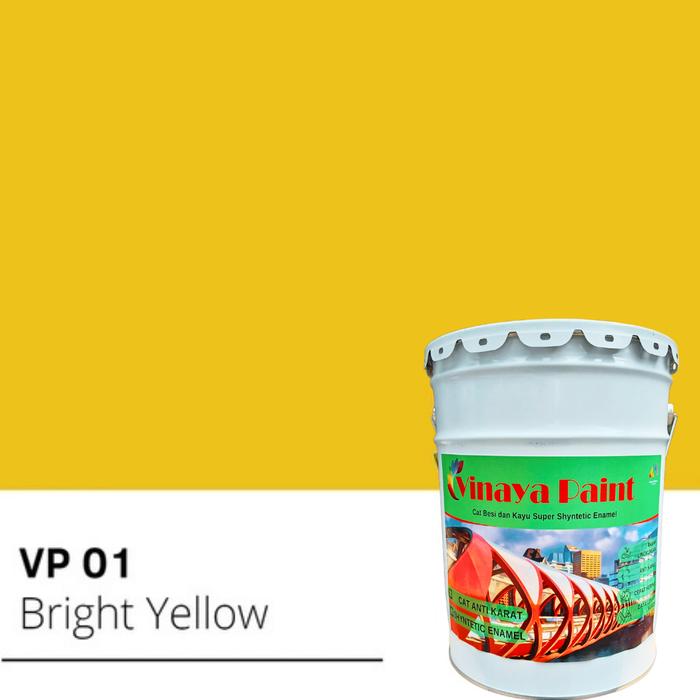 Gambar Cat Minyak Kayu Dan Besi Sekelas Cat Ftalit dan Cat Kansai 20Kg - VP01 BRIGHTYELL dari Pabrik Cat Avipen undefined Tokopedia