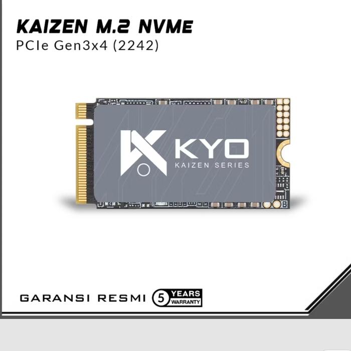 Gambar SSD KYO KAIZEN M.2 NVMe 512Gb PCIe Gen3 X4 2242 SSD NVMe Gen 3 Second dari GadgetMedia undefined Tokopedia