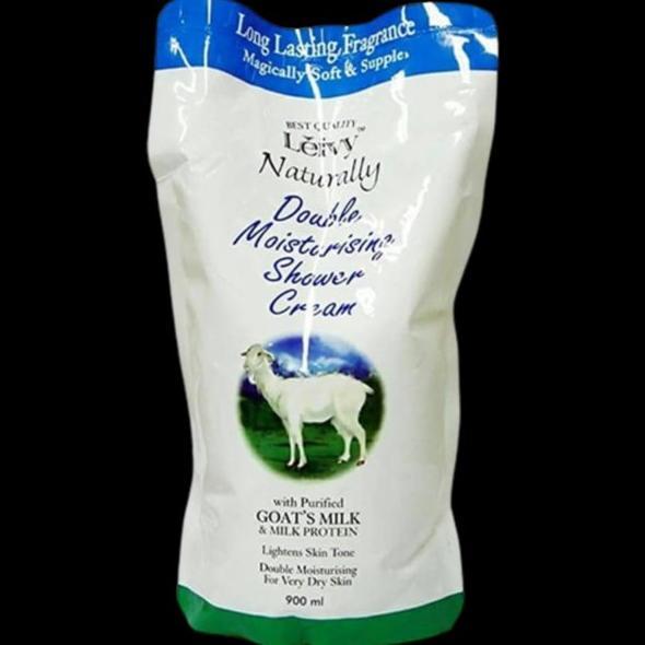 Gambar Ready Siap Kirim!! Sabun Mandi Cair Leivy Double Moisturizing Shower Cream Refill - Goat Milk dari Bubble&amp;bliss undefined Tokopedia