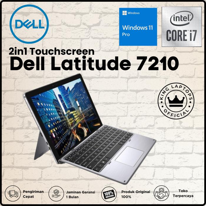 Jual Dell Latitude 7210 2in1 Core i7 Gen-10 /16GB RAM/512GB SSD
