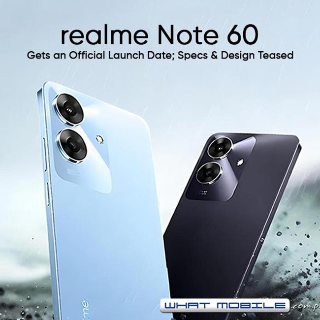 Gambar Realme Note 60 6/128 Garansi Resmi - Biru, 4/64 dari RnR Jaya undefined Tokopedia