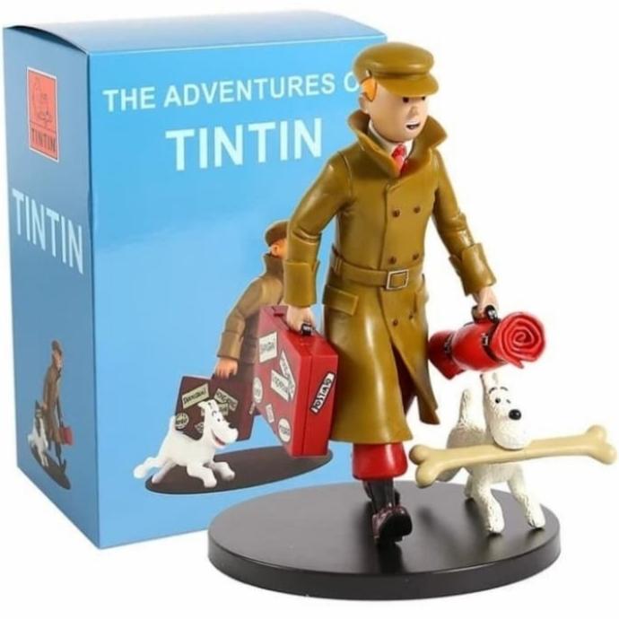 Gambar THE ADVENTURE OF TINTIN SERIES ACTION FIGURE - Seri#D dari redgloss undefined Tokopedia