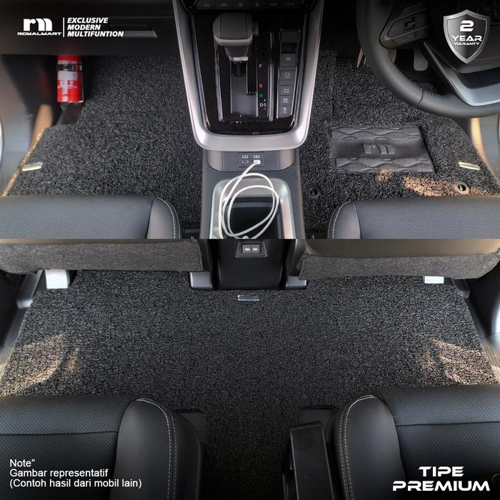 Gambar KARPET MOBIL - SUZUKI BALENO 2020 FULL BAGASI 2 WARNA - BlackBlack dari Royal Mart Official undefined Tokopedia