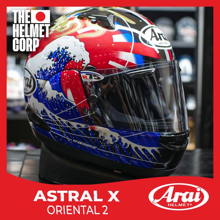 Jual HELM ARAI ASTRAL X ORIENTAL 2 FULLFACE HELMET ASTRAL
