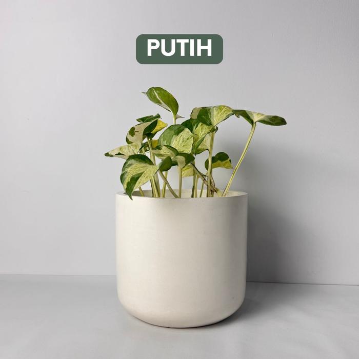 Gambar Workplant - Jivan Concrete Pot D17 - Putih, Packing kardus dari workplant official undefined Tokopedia