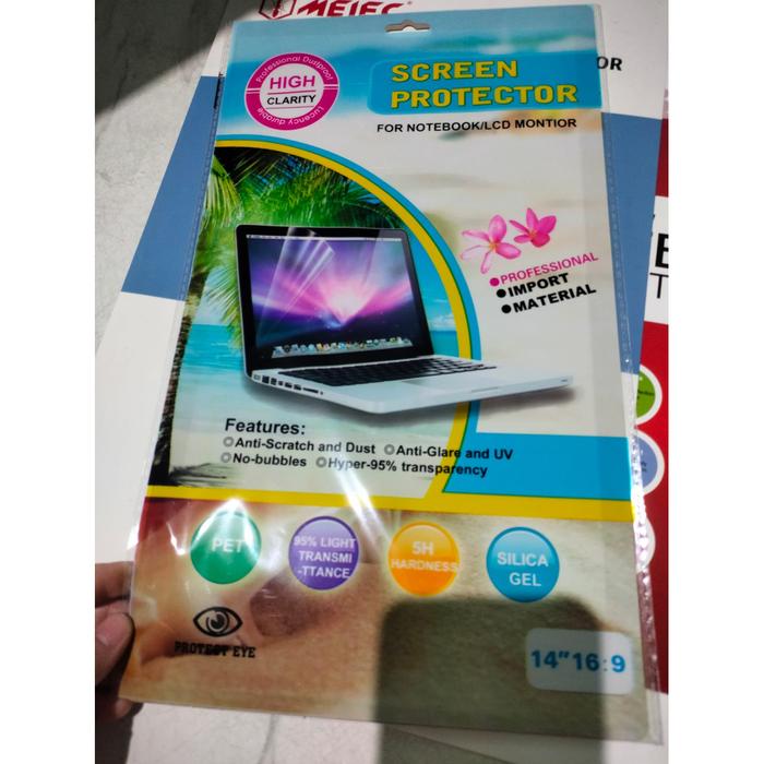Gambar SCREEN PROTECTOR LAPTOP 14" / ANTI GORES NOTEBOOK 14.6 INCH (16:9) - Plastik  dari samuraistore undefined Tokopedia