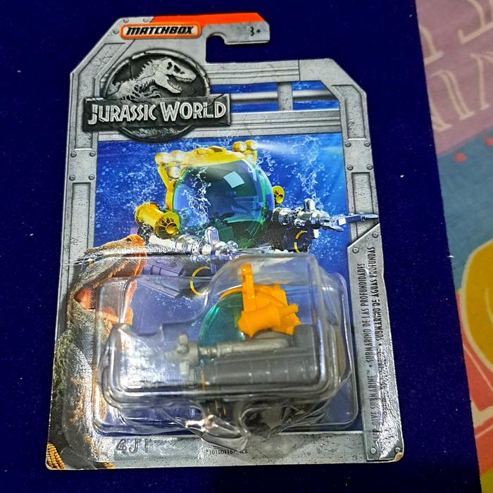 Hot Wheels Deep Dive Submarine Jurassic Park
