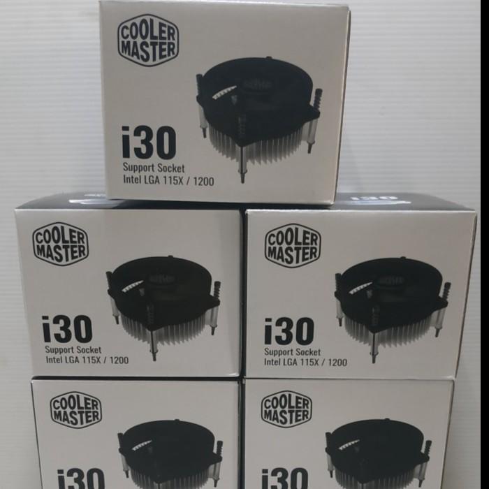 Jual Fan Processor CoolerMaster i30 CPU Cooler for Intel LGA 1156
