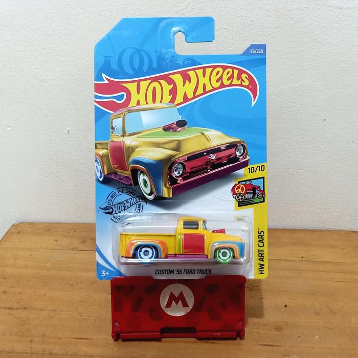 Jual Hot Wheels Custom 56 Ford Truck Treasure Hunt Silver Kota
