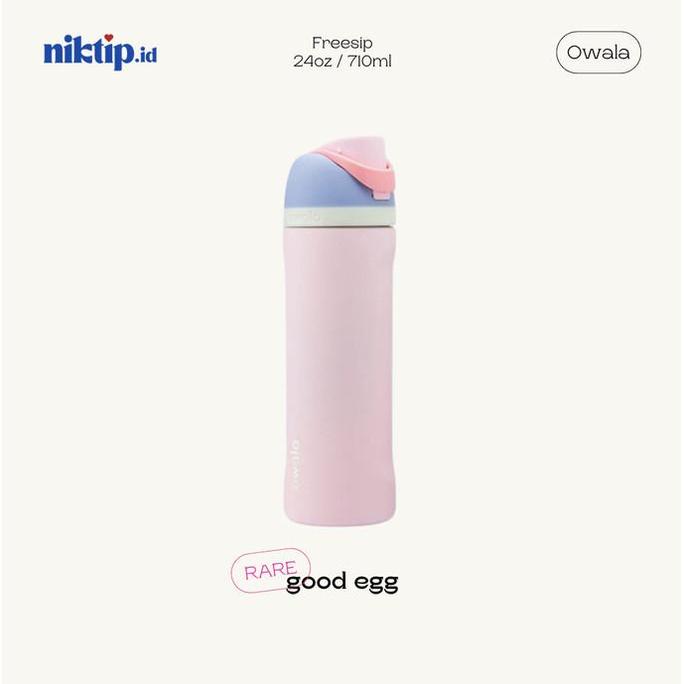 Gambar (READY INSTAN/SAMEDAY) Owala Freesip 24oz Exclusive Color, Limited Edition Good Egg, Arctic Skyfall | botol minum sedotan - Good Egg 24oz dari Vatchy Store undefined Tokopedia