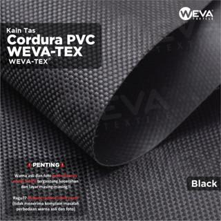 Gambar BAHAN KAIN TAS CORDURA WEVATEX PVC TEBAL/ BAHAN TAS DOMPET/ JOK MOTOR/ BAHAN SOFA/ BAHAN RANSEL/ BAHAN KURSI MEJA LIPAT - A01 Black dari Weva Textile undefined Tokopedia