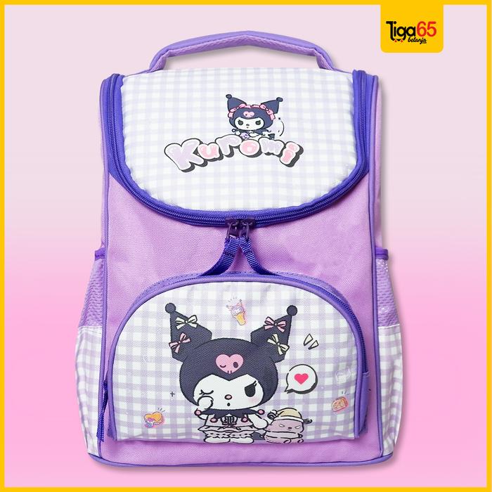 Gambar YDS 365 | Tas Ransel Sekolah Anak | Ransel Anak Sanrio | Backpack Karakter Lucu | 0374 DL 04 12" - Kuromi dari 365belanja undefined Tokopedia