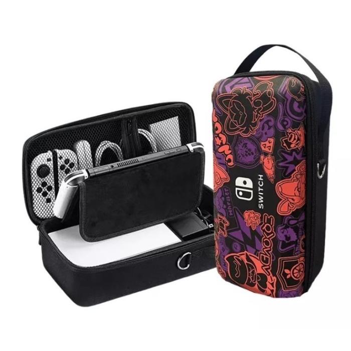 Gambar Tas Travel Storage Bag Hard Case Nintendo Switch V1 V2 OLED - Pokemon S/V dari Butikgames undefined Tokopedia