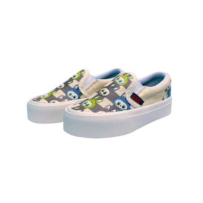 Gambar Sepatu Anak-anak Slip On Series Labubu HikeKicks - Model Terbaru dan Terlaris - Kaki, Fashion Kids Perempuan - Labu List Grey, 21 dari Hikekicks Indonesia undefined Tokopedia