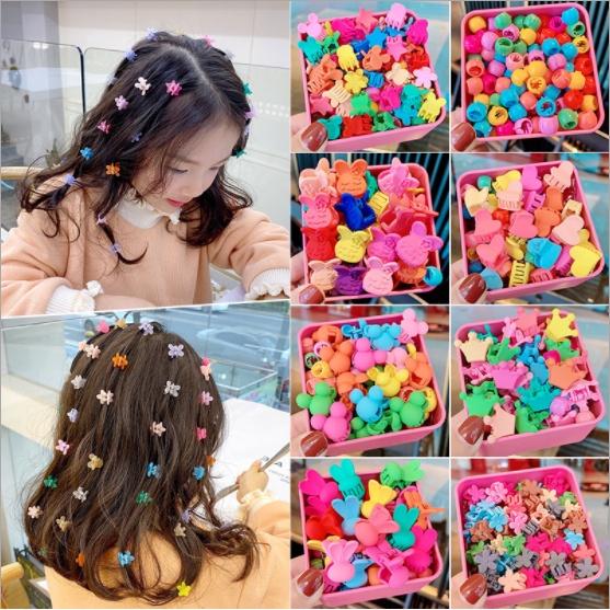 Gambar 20PCS JEPIT RAMBUT MINI MODEL LUCU / JEPIT RAMBUT ANAK - Mix20pcs dari Kids Fashion Koleksi undefined Tokopedia