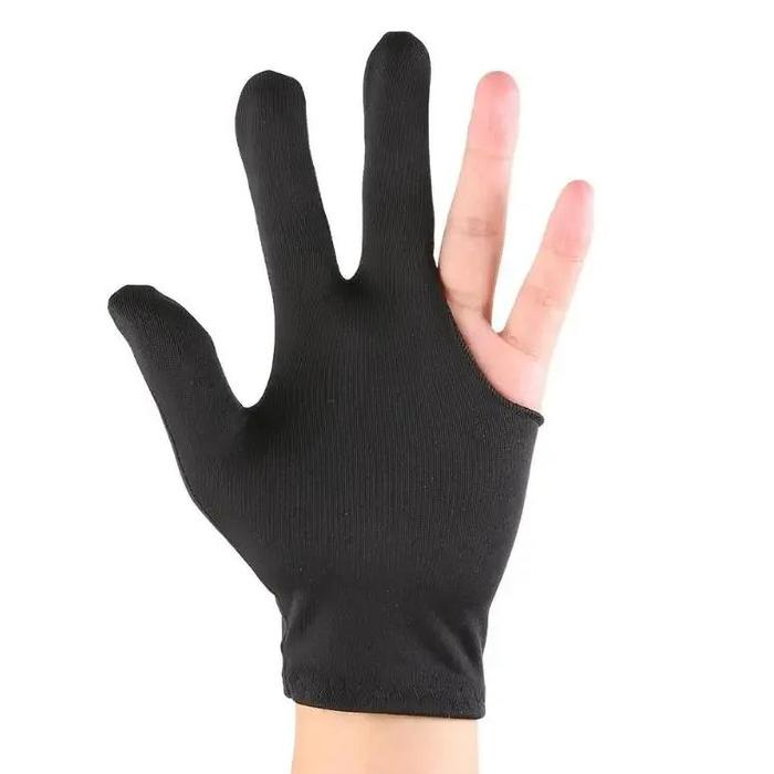 Gambar new 10pcs Sarung Tangan Bliard 3 Jari Sarung Tangan Biliar Predator Gloves Billiard - 10Pcs-Black dari dirha olshopes undefined Tokopedia