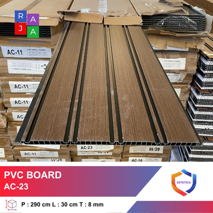 Gambar PVC Board Wall Panel Dinding PVC Motif Marmer Panjang 2,9 Meter - AC 23 dari ESTETICA PLAFON PVC undefined Tokopedia