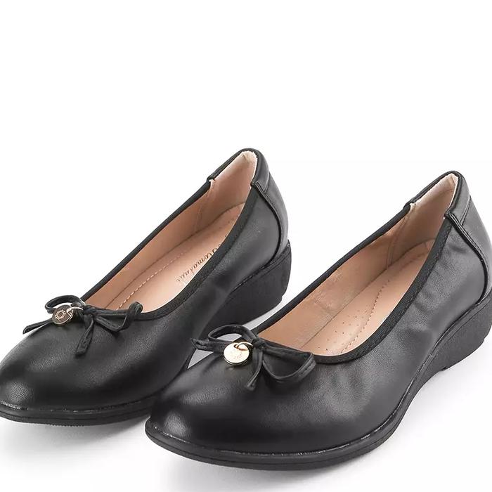 Gambar YONGKI KOMALADI - SEPATU FLAT WANITA ORIGINAL - Fatimah - Black dari DUZ&NN undefined Tokopedia