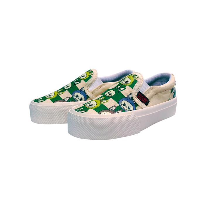 Gambar Hikekicks Slip On Anak Perempuan Sepatu Labubu Kids Fashion Kaki - Labu List Green, 21 dari Hikekicks Indonesia undefined Tokopedia