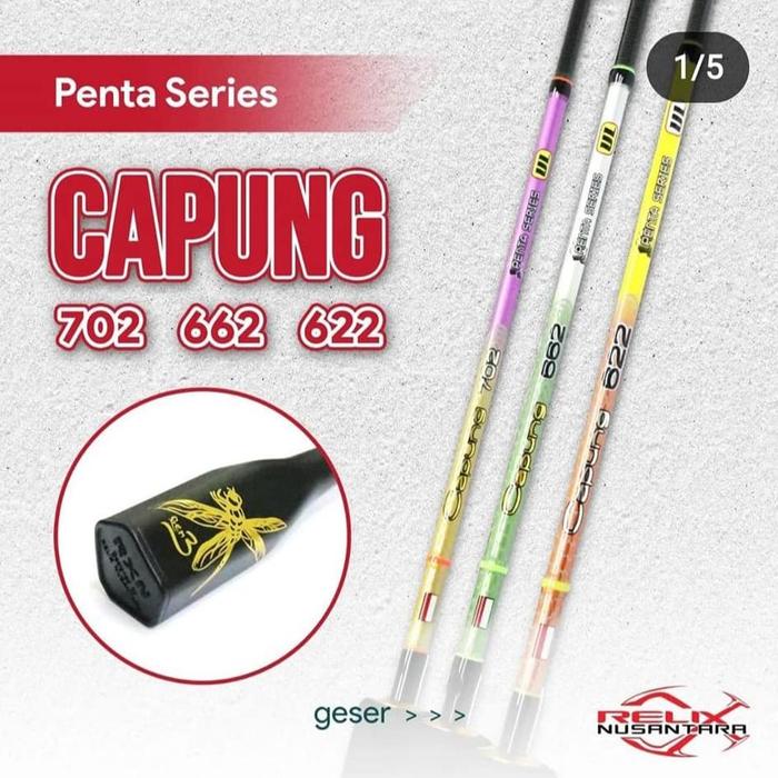 Gambar Rod Spinning Capung Gen 3 Penta Series - 622 / 1-3lbs dari toko sappier undefined Tokopedia