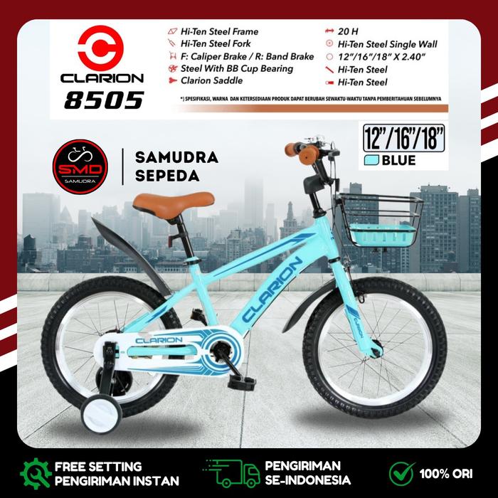 Gambar Sepeda Anak BMX 16 Keranjang Pacific London Clarion 8505 Murah BDG dari Toko SAMUDRA Sepeda_NEW undefined Tokopedia