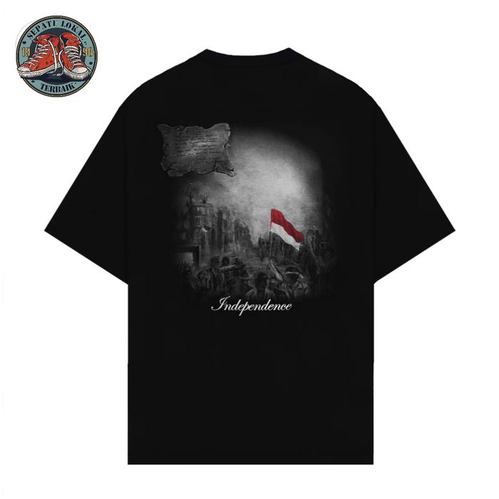 Gambar Rucas Artist Edition Sadikin Pard Independence Tee Original T-shirt Rucas x Sadikin Brand New In Box - RUCAS x SADIKIN, S dari Sepatu Lokal Terbaik 1998 undefined Tokopedia