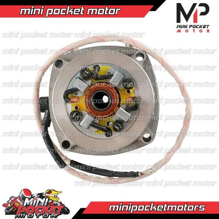 Gambar jual Dinamo Starter Kit Motor Mini GP- Mini Trail- Mini ATV 50cc ( Mesin Tarik / Pullstarter ) dari wifat undefined Tokopedia
