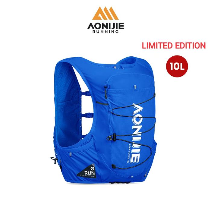 Gambar Aonijie C9116 Hydration Backpack Vest - 10 Liter Trail Running Sports - BLUE - M dari Aonijie Indonesia undefined Tokopedia