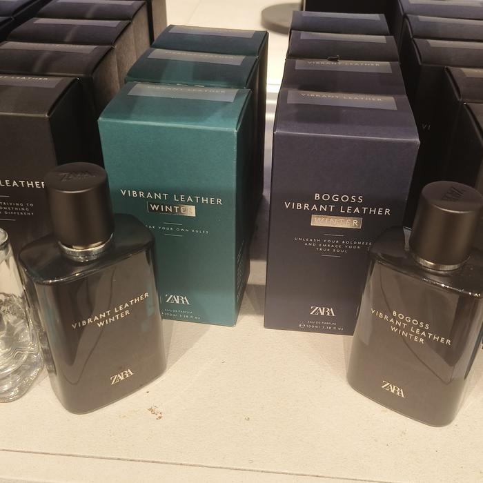 Zara Vibrant Leather Winter Parfum Zara Man Bogos Vibrant Leather