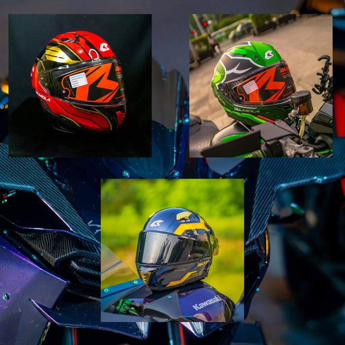 Bilmola Gundam Helmet Promo Helm Motor Full Face Bilmola Nex R - Main Image