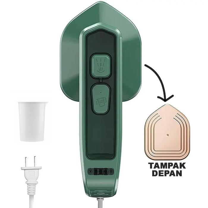 Gambar SETRIKA UAP LIPAT PORTABLE - 2IN1 TRAVEL IRON STEAMER - Pentagon dari Pusat Grosir99 undefined Tokopedia