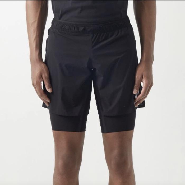 Gambar Satisfy running trail long distance 10" running shorts dari Hawsgarage undefined Tokopedia