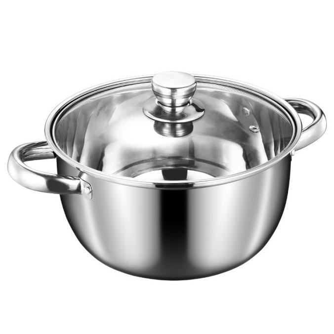 Gambar TERBARU BMW Original Stainless Panci Soup Labu isi 3 Pcs Tutup Kaca Pumpkin Panci Rebus Set 3 Pcs Ukuran 16 18 20 22 24 CM MURAH - 20cm dari Nonistore1 undefined Tokopedia