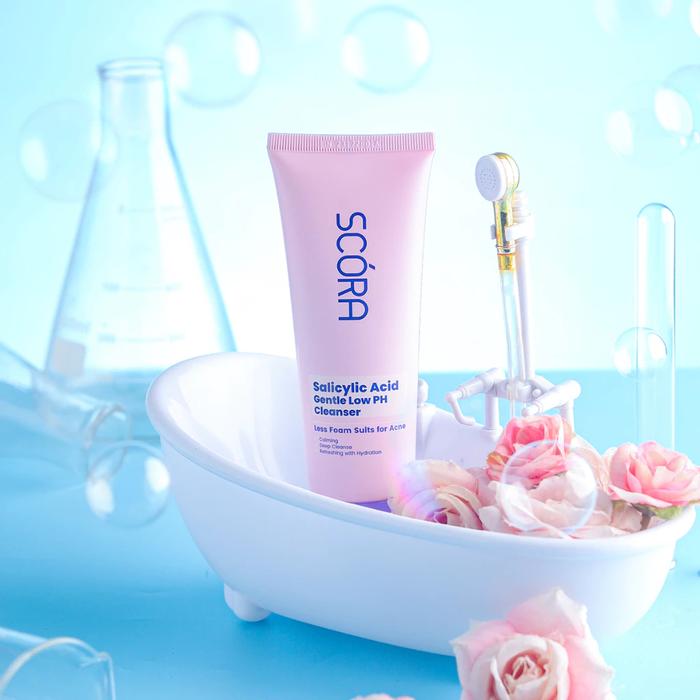 Gambar Scora Moisturizer Gel &  Face Wash Gentle || Pelembab Wajah dan Sabun Cuci Muka Scora - SalicylicClnsr, SCORA dari Kloui Beauty undefined Tokopedia