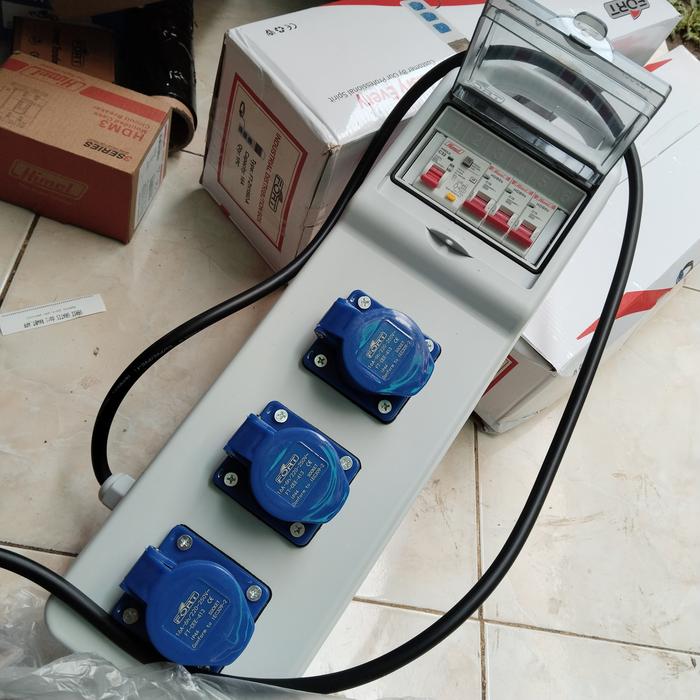 Ip67 Rcbo Jual Industrial Distribution Box FT-ZH1802-A 3WAY IP67 RCBO protect ...