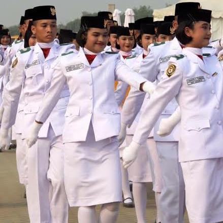 Gambar Seragam paskibraka lengkap - S, FULSET PREMIUM dari abenu-collection undefined Tokopedia