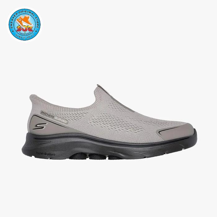 Skechers Slip-ins GO WALK Mens Walking Shoes Taupe 40 di Sneaker  Original Store Tokopedia