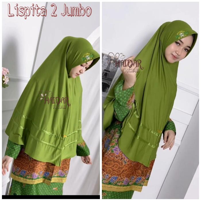 Gambar jilbab muslimat nu lispita 2 jumbo dari HAIDAR SHOP KEBUMEN undefined Tokopedia