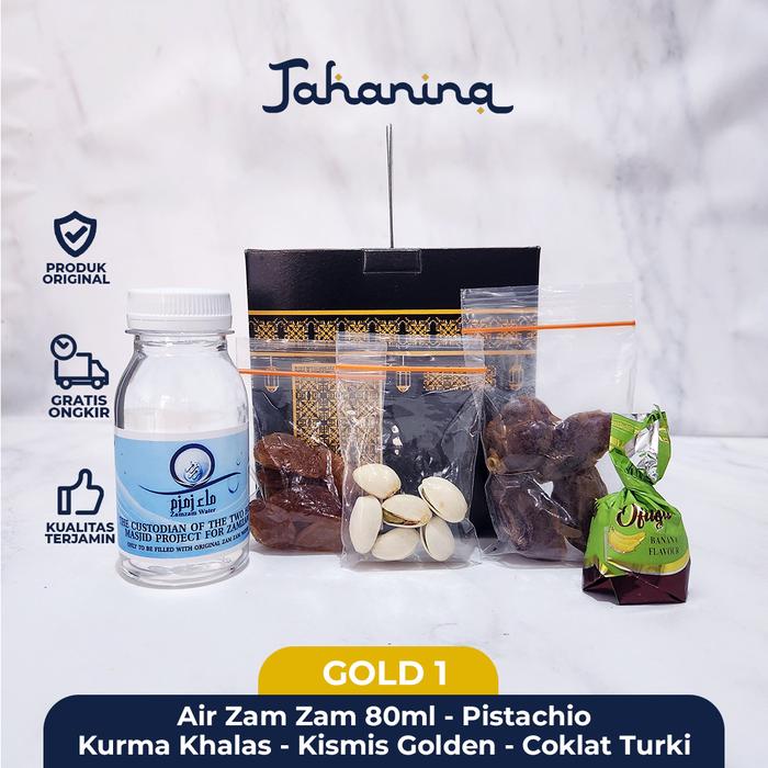 Gambar Paket Oleh Oleh Haji dan Umroh / Gift Haji Umroh / Gold - GOLD 1, KA'BAH dari Tahanina Store undefined Tokopedia